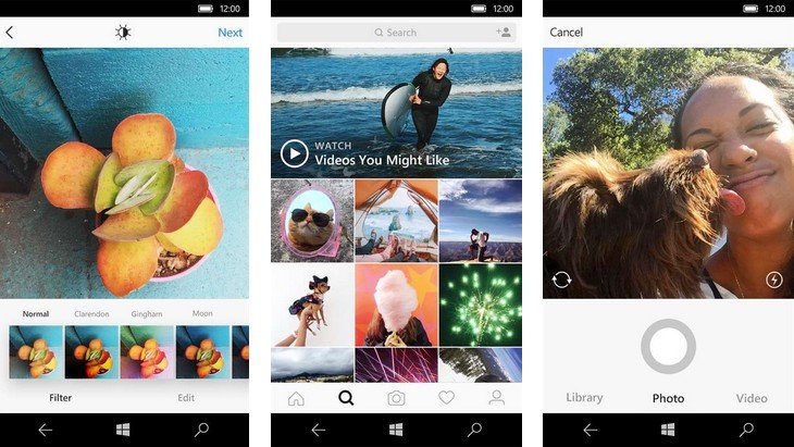 Instagram Windows 10