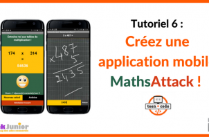 Tuto vidéo application mobile Maths Attack