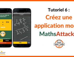 Tuto vidéo application mobile Maths Attack