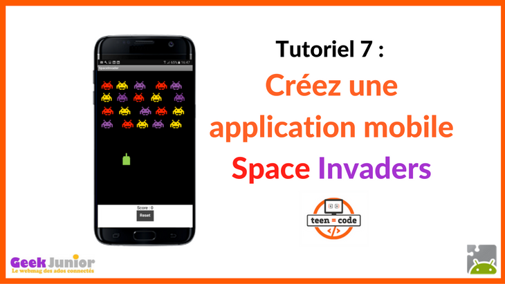 Tutoriel application mobile Space Invaders