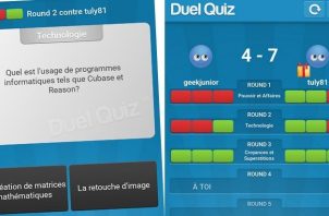 Duel Quiz iOS et Android