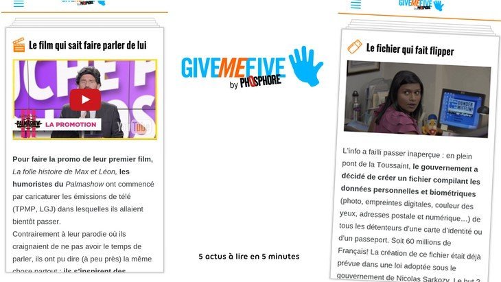 Give me Five by Phosphore