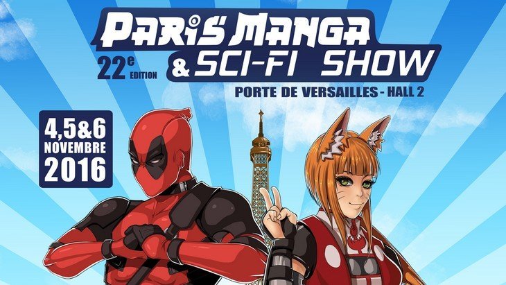 Paris Manga affiche