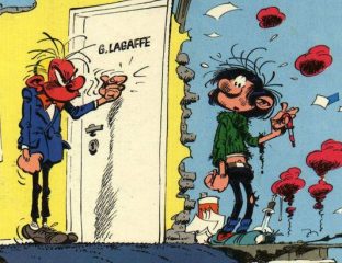 Expo Gaston Lagaffe au Centre Pompidou à Paris