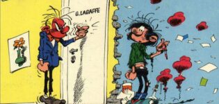 Expo Gaston Lagaffe au Centre Pompidou à Paris