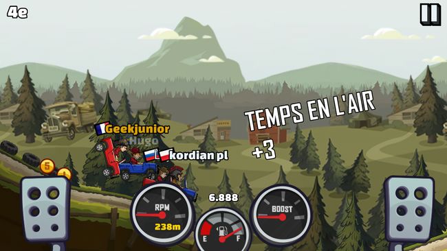 Hill climb racing 2 gameplay