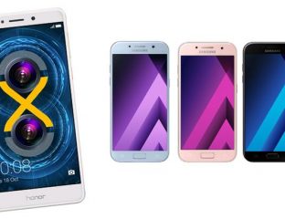 Honor 6x - Samsung Galaxy A3 - A5 - A7