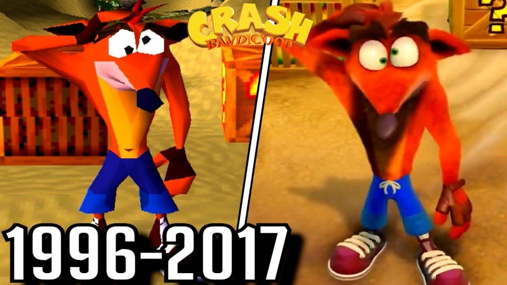 crash bandicoot evolution