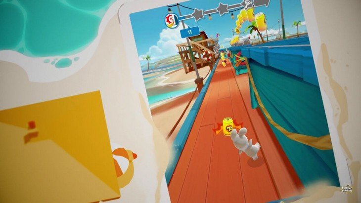 Les Lapins Crétins reviennent dans Crazy Rush, un jeu sur Android, iPhone et iPad