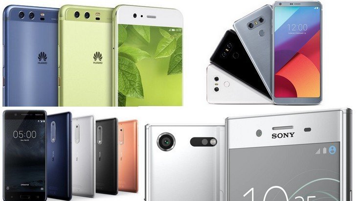 MWC nouveaux smartphones