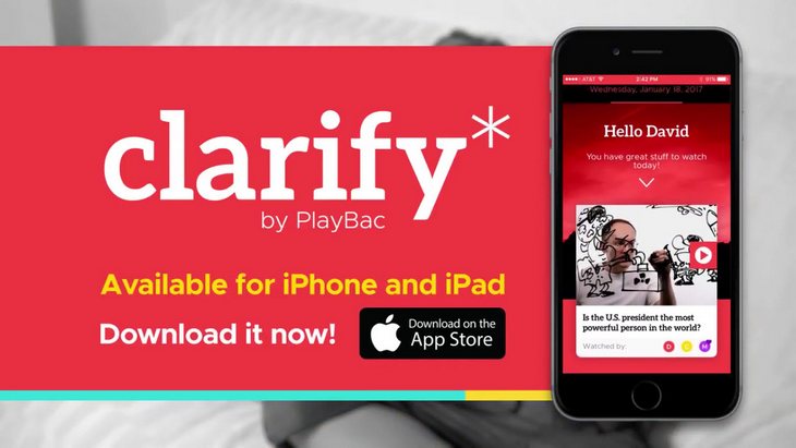 Clarify app