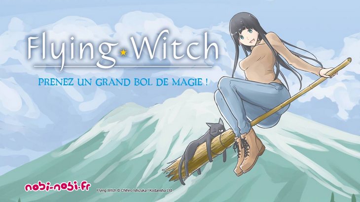 flying witch manga vol.1