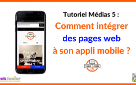 Tutoriel web - Création applis mobiles Teen-Code