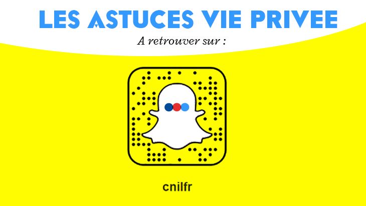 cnil snapchat