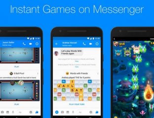 Facebook Meseenger Instant Games