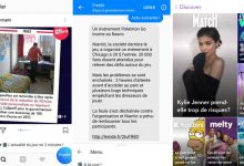 actu messenger snapchat instagram