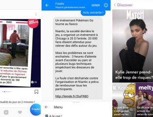 actu messenger snapchat instagram