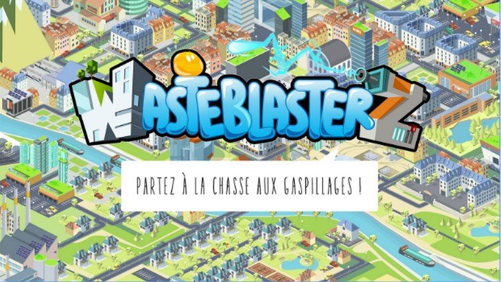 Wasteblasterz, un jeu éducatif sur l’écologie (Google Play / App Store / Web)