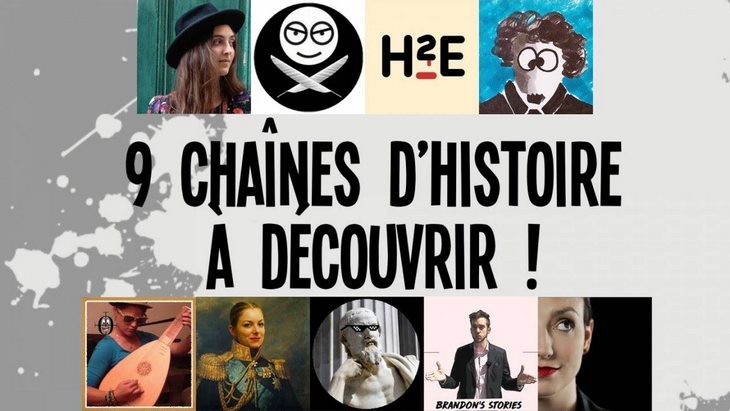 9 chaînes YouTube histoire