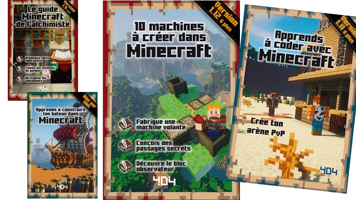 guides minecraft éditions 404