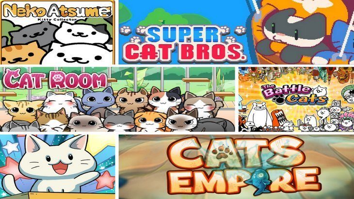 TOP 6 Jeux pour smartphone avec des chats