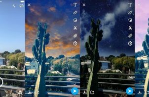 snapchat sky filters