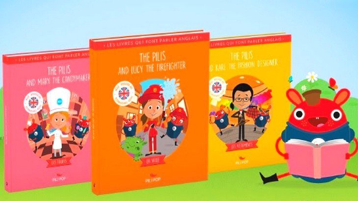 Pili Pop sort 3 nouveaux livres immersifs pour apprendre l’anglais