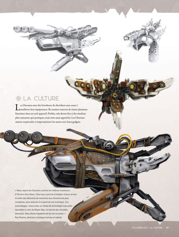 L'art de Horizon Zero Dawn, un magnifique artbook pour les fans Geek
