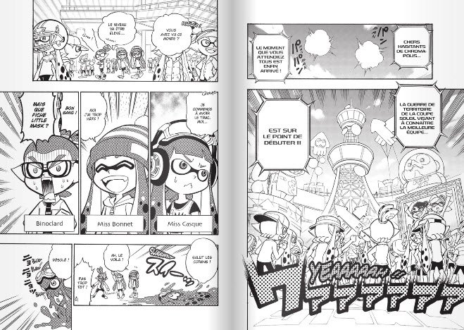 splatoon first pages