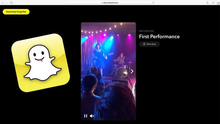 concert-example-snapchat-story