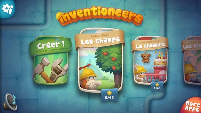 Inventioneers menu