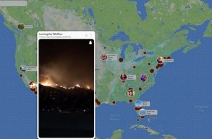 Snap Map sur le web