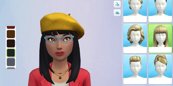 LEs Sims Mobile personnalisation de l'avatar