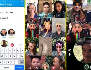 groupe video chat snapchat