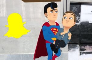 snapchat bitmoji 3d superman