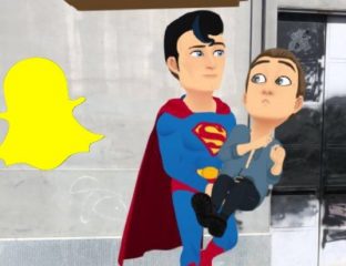 snapchat bitmoji 3d superman
