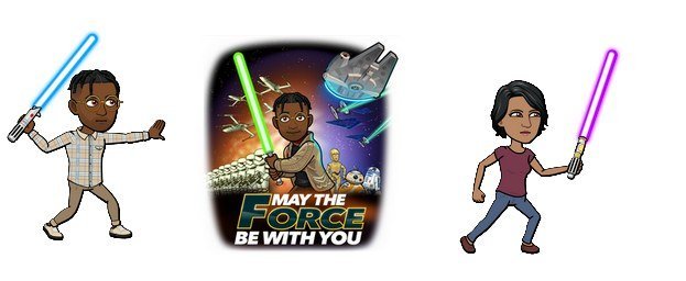 bitmoji snapchat star wars day