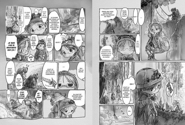 Made In Abyss : après l'anime, le manga débarque en librairie - Geek