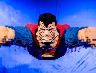 the Art of the Brick DC Super Heroes