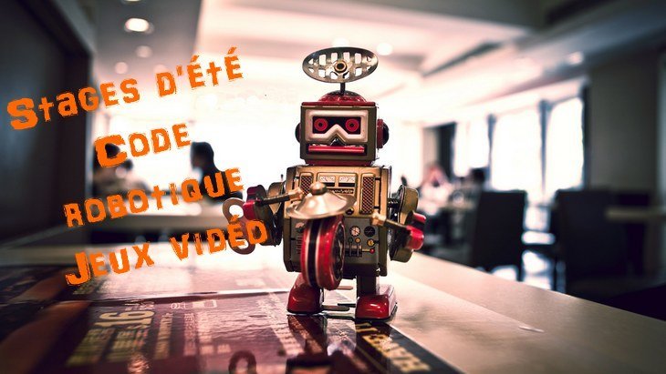 stage été 2018 robotique coding