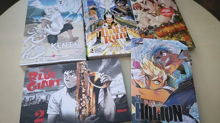 5 mangas pour l'été