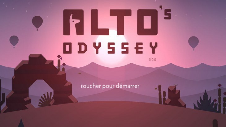 Alto’s Odyssey : le magnifique runner game gratuit sur Android