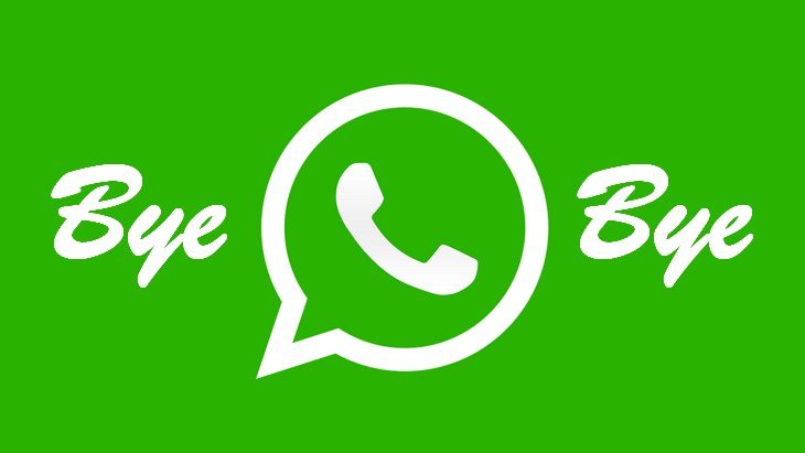 bye-bye whatsapp