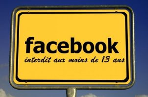 facebook moins 13 ans