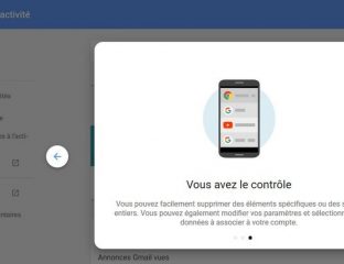 google contrôle