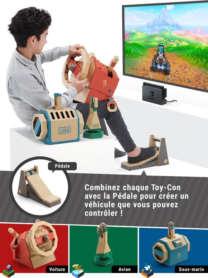 nintendo labo 3 vehicules