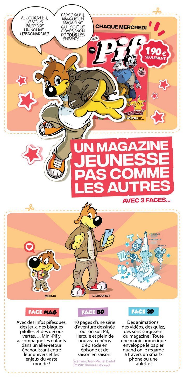 Pif magazine relance