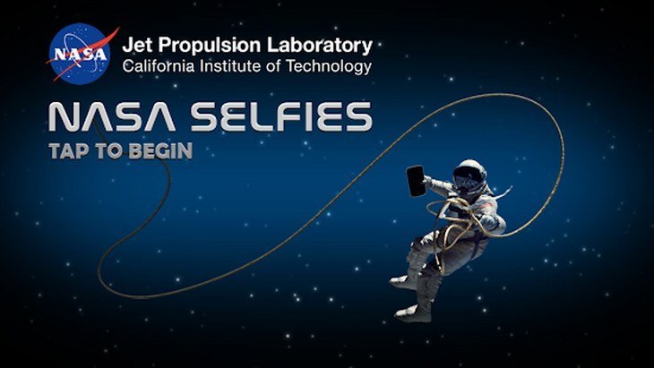 nasa selfies app cover