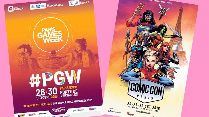 paris games week comic con paris