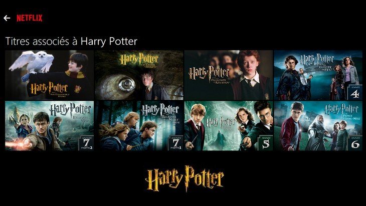 harry potter netflix